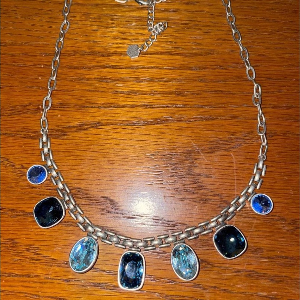 Touchstone crystal necklace maybe worn once